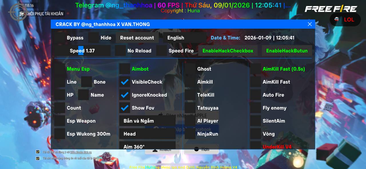 AIMKILL ĐÌNH HOÀNG NO KEY V1